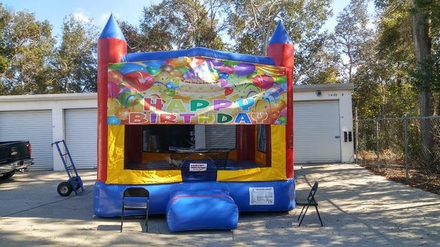 Happy Birthday Modular Bounce House Happy Birthday Modular Bounce House